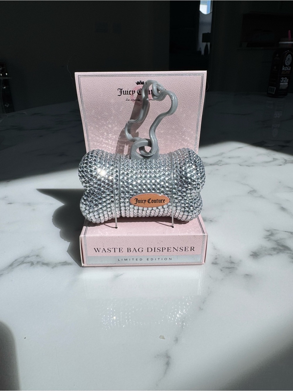 Juicy Couture Crystal Dog Waste Bag Dispenser
